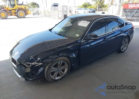 2016 BMW 328I from USA, damaged, VIN WBA8E9C58GK644292